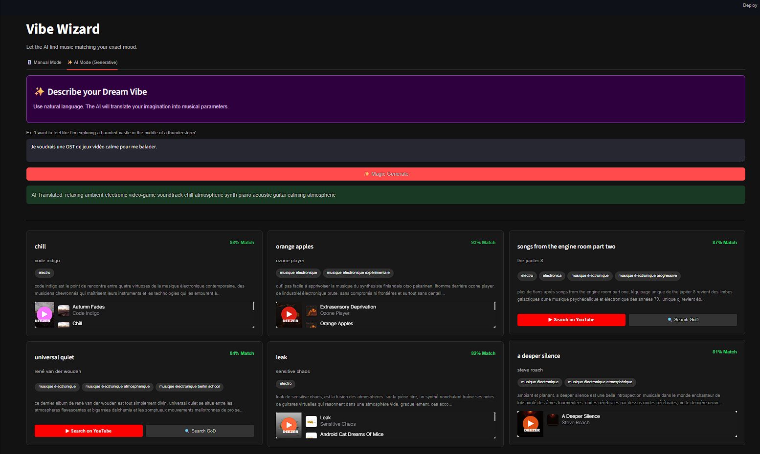 Vibe Wizard Workflow